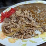 Dontei - 牛丼カレー 大盛り