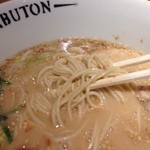 チャブトン - 麺拡大@2014/02/22