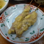 菊一 - どて焼きのできあがり♪　お味噌がこってりで、めちゃ美味しい！