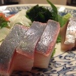 りゅうちゃん - 刺し盛りも旬の魚がとても美味しい。