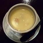 鮨 波やし - ［４回目］ウニの茶碗蒸し(白子入り)