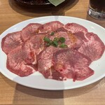 焼肉 山河 - 上タン塩