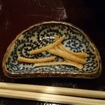 鮨 波やし - ［４回目］うなぎの骨の素揚げ