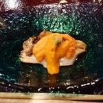 鮨 波やし - ［４回目］雲丹と鮑