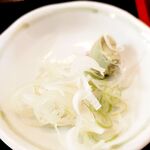 Ishiusu Soba - Condiments