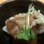 馳走庵 - ベロ酔いセット（梅肉和え）