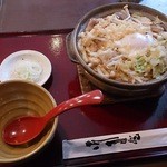 大村庵 - 煮込みうどん(醤油)