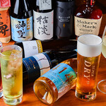 Tetsunabe Mabodoufu Senmonten Souichi - 日本酒、焼酎、ワインなど、種類豊富に取り揃えてます。