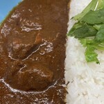 エピタフカレー - 左のシビ辛！ビーフ花椒カレー