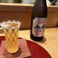 鮨たかし - 瓶ビール（中瓶）