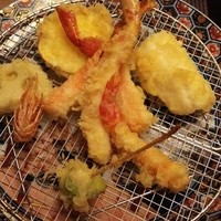 日本料理 花城 - ずわい蟹･穴子･海老･野菜の天婦羅