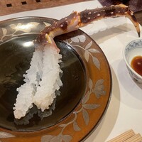 活カニの花咲 - 