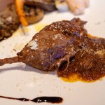 イタリア料理 ベルコルノ - 2024.4 滋賀産近江鴨の赤ワイン煮込み