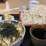 Takemura - 冷たいお蕎麦とたまご丼セット