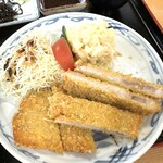 오오모리야 분점 - 돈가스 단면