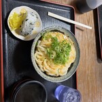 丸池製麺所 - 釜玉うどん大