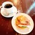 ネモ・ベーカリー＆カフェ - 料理写真:ブレンドコーヒー、パニーニ
