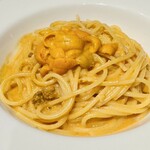 イタリア食堂 Ricco 21 - 漁港直送 ウニの濃厚クリームパスタ