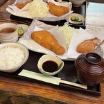 Miharu - ロース･ひれ盛り合わせ定食