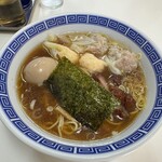 Shina Soba Ishihara - ワンタン麺(ミックス)＋味玉