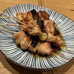 Yakitori Porokichi - 焼き鳥4種（ももねぎま）