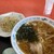 幸香 - 料理写真:ラーメンと半？チャーハン　1,050円