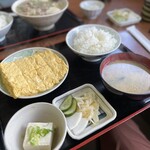 Ichi Fuji Shiyokudou - 出し巻き定食@750円