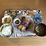 薪Cafe 木都 - 本日のおまかせランチ（¥1,380）（銀だら定食）