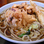 かのや - げそ天そば＠税込570円＋ちくわ天＠税込120円