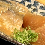 四十八漁場 - サバと大根の味噌煮定食 1,200円