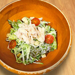 steamed chicken caesar salad