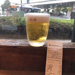 キャラバンコーヒースタンド - ◎happy hour@300 アサヒ生ビールマルエフ