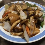 中華飯店 秀円 - 黒酢の酢豚