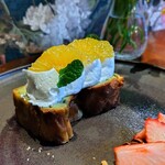 カフェ ひとあし - ■柑橘チーズケーキ