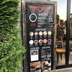キャラバンコーヒースタンド - 店頭　で魅惑の言葉　ハッピー泡ーみっけ^ ^