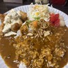 カレー倶楽部 ルウ - チキン南蛮カレー（チキン南蛮5個） カレーは大辛で丁度良い辛さ