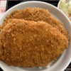 安兵衛 - 下仁田町名物カツ丼　デカい　子供のわらじほどある