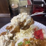 カレー倶楽部 ルウ - チキン南蛮はこのくらいの大きさ