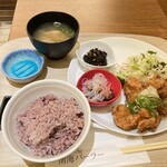 南海パーラー - 唐揚げのおろし柚ポン酢掛け定食