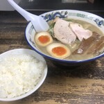 Nagao Chuuka Soba - コク煮干しそば＋味玉(880円＋120円税込)