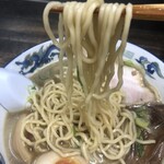長尾中華そば - 麺リフト(中太麺)