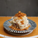 Homemade potato salad with a fun texture!