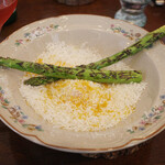 il tram - アスパラとリコッタとからすみ