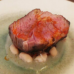 il tram - ラムのロースト 白インゲン豆の煮込み添え