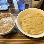 ラーメン人生JET - 鶏煮込みつけ麺(大)