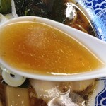 東武らーめん - スッキリ優しい熱々スープです(≧∇≦)b