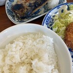 ずぼら - 鯖 メンチカツ 定食