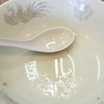 ラー麺専門店 こしがや - 完飲完食です