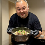 焼肉ホルモン 新井屋 にかい - テールご飯