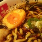 和 dining 清乃 - 味玉半個入り・・